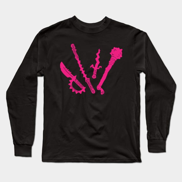 The Evil Weapons from Dimension X Long Sleeve T-Shirt by toydejour